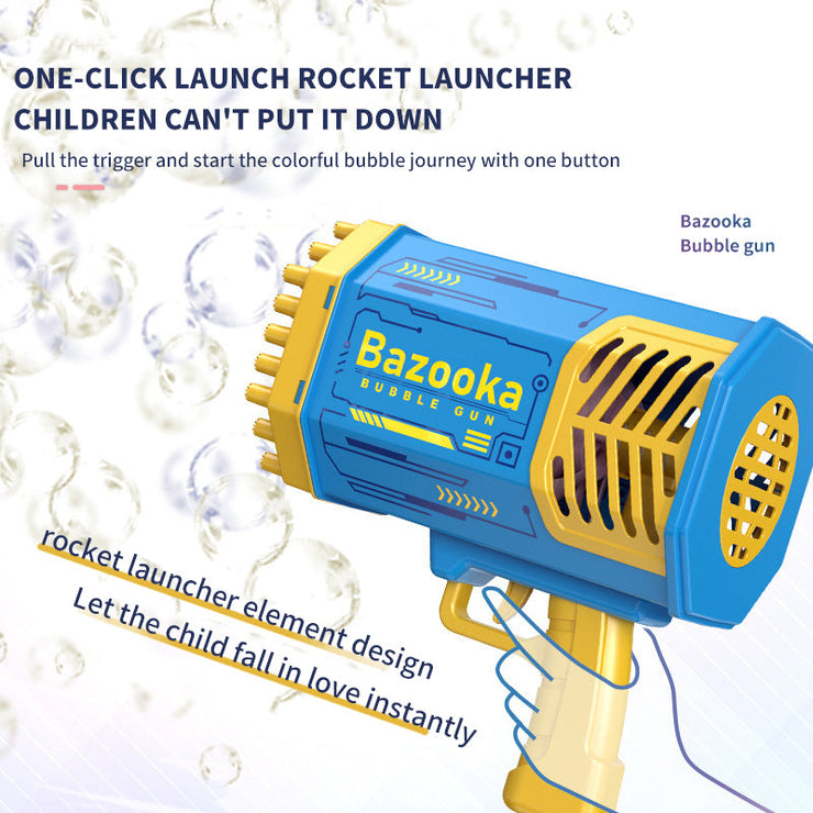 Rocket Boom Bubble Gun